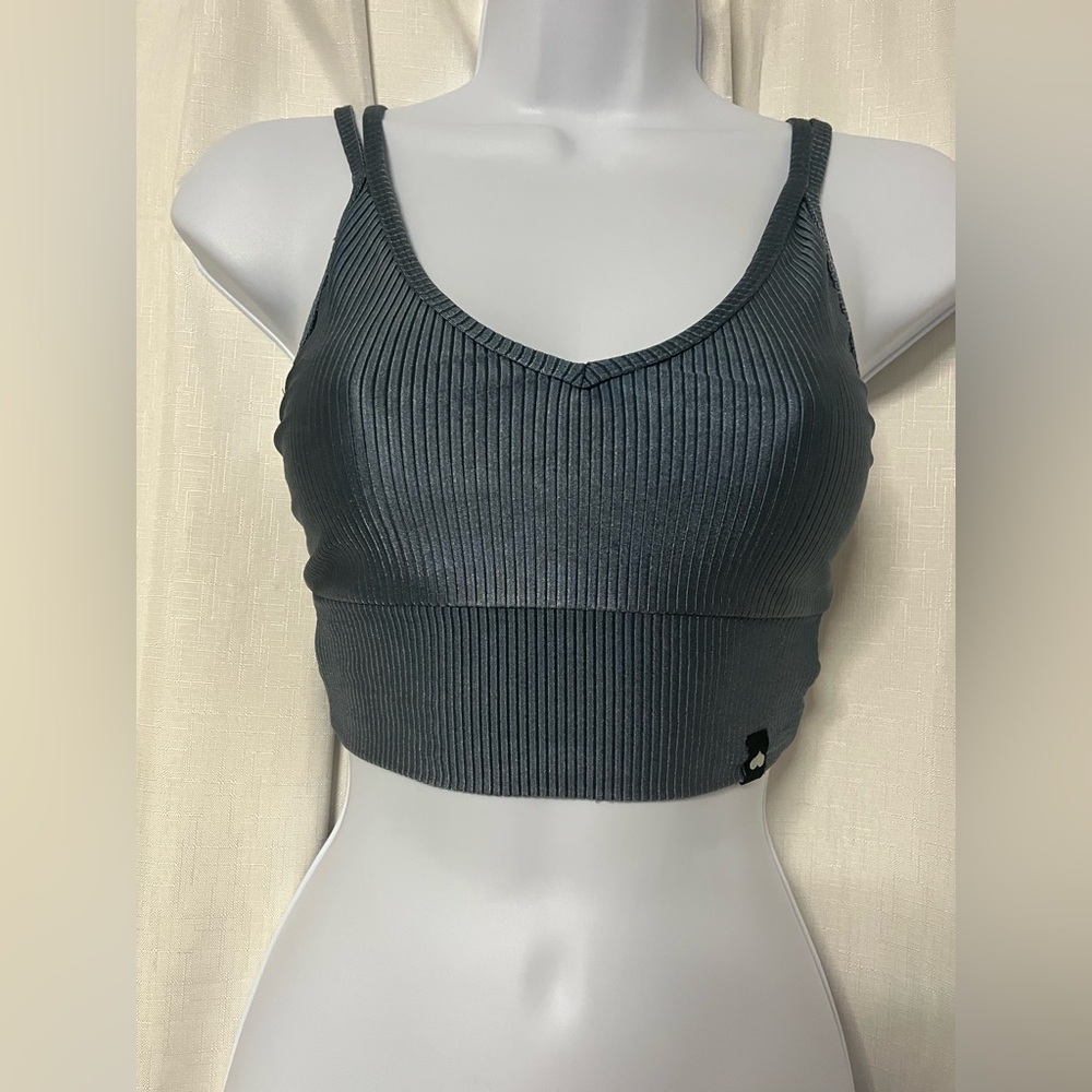 Booty By Brabants Women’s Blue Sports Bra EUC see tag for size